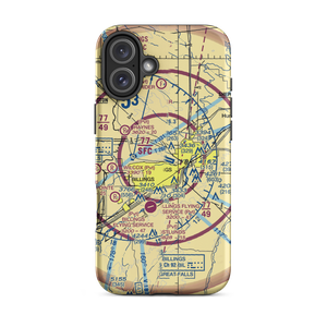 Billings Logan International Airport (BIL) VFR Sectional  Tough iPhone Case