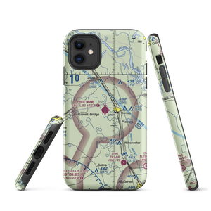 Billy Free Municipal Airport (0M0) VFR Sectional  Tough iPhone Case