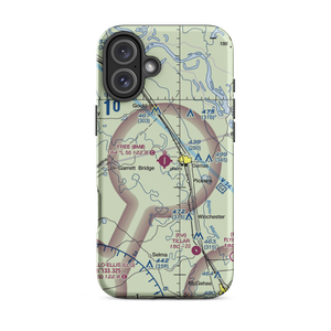 Billy Free Municipal Airport (0M0) VFR Sectional  Tough iPhone Case