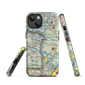 Bingham Airport (IL05) VFR Sectional  Tough iPhone Case