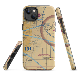 Biplane Ranch Airport (NM02) VFR Sectional  Tough iPhone Case