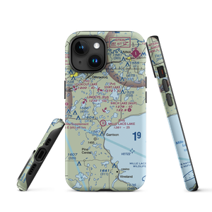 Birch Lake Seaplane Base (M69) VFR Sectional  Tough iPhone Case