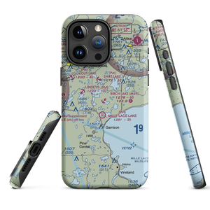 Birch Lake Seaplane Base (M69) VFR Sectional  Tough iPhone Case