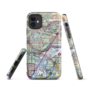 Birchwater Airport (AK85) VFR Sectional  Tough iPhone Case