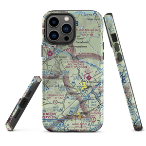 Birchwood-Pocono Airport (ESP) VFR Sectional  Tough iPhone Case