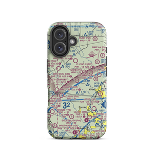 Bird Dog Airfield (E58) VFR Sectional  Tough iPhone Case