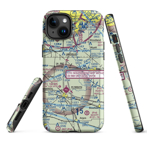 Birkey Private Airport (3II8) VFR Sectional  Tough iPhone Case