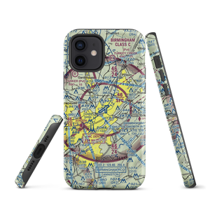 Birmingham-Shuttlesworth International Airport (BHM) VFR Sectional  Tough iPhone Case