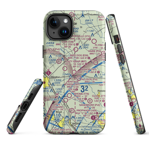 Bishop Airport (76T) VFR Sectional  Tough iPhone Case