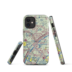 Bishop Airport (76T) VFR Sectional  Tough iPhone Case