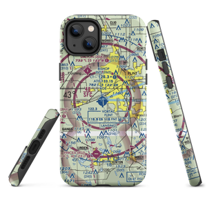 Bishop International Airport (FNT) VFR Sectional  Tough iPhone Case