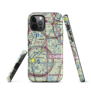 Bishop Municipal Airport (07R) VFR Sectional  Tough iPhone Case