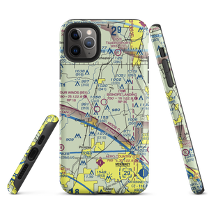 Bishop's Landing Airport (T80) VFR Sectional  Tough iPhone Case