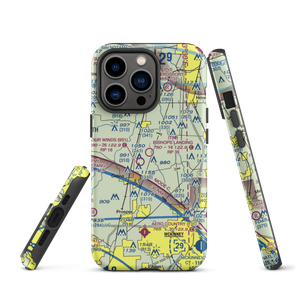 Bishop's Landing Airport (T80) VFR Sectional  Tough iPhone Case