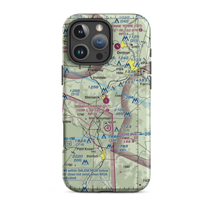 Bismarck Memorial Airport (H57) VFR Sectional  Tough iPhone Case