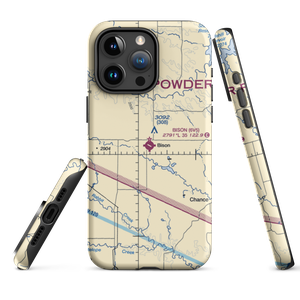 Bison Municipal Airport (6V5) VFR Sectional  Tough iPhone Case