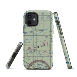 Bixler Ridge Airport (2SD8) VFR Sectional  Tough iPhone Case