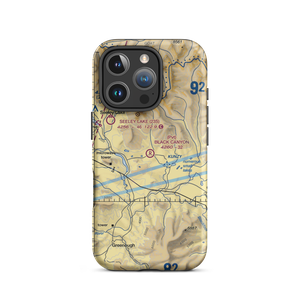Black Canyon Ranch Airport (MT39) VFR Sectional  Tough iPhone Case