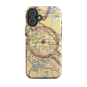 Black Hills Airport-Clyde Ice Field (SPF) VFR Sectional  Tough iPhone Case