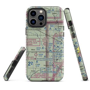 Black I Ranch Airport (8OK4) VFR Sectional  Tough iPhone Case