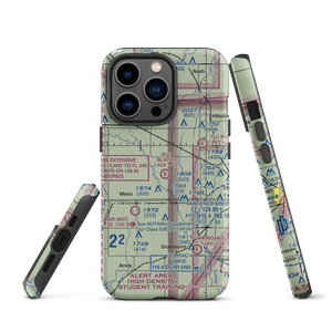 Black I Ranch Airport (8OK4) VFR Sectional  Tough iPhone Case