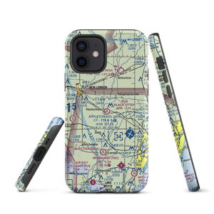 Black Otter Airport (9WI1) VFR Sectional  Tough iPhone Case