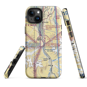 Black Rapids Airport (5BK) VFR Sectional  Tough iPhone Case