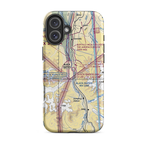 Black Rapids Airport (5BK) VFR Sectional  Tough iPhone Case