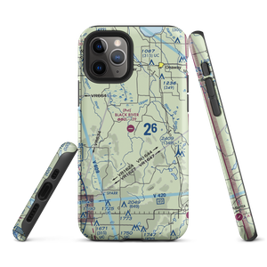 Black River Ranch Airport (1MI3) VFR Sectional  Tough iPhone Case