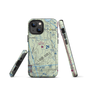 Black River Ranch Airport (1MI3) VFR Sectional  Tough iPhone Case