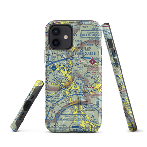 Black Rock Airport (32PN) VFR Sectional  Tough iPhone Case