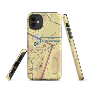 Black Rock City Airport (88NV) VFR Sectional  Tough iPhone Case