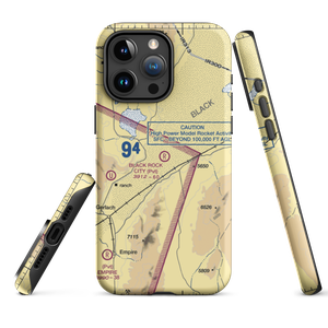Black Rock City Airport (88NV) VFR Sectional  Tough iPhone Case