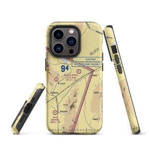 Black Rock City Airport (BRC) VFR Sectional  Tough iPhone Case