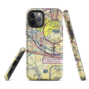 Black'S Airfield (41ID) VFR Sectional  Tough iPhone Case