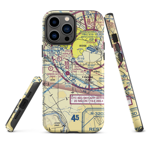 Black'S Airfield (41ID) VFR Sectional  Tough iPhone Case