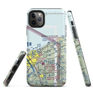 Blackacre Farm Airport (OI69) VFR Sectional  Tough iPhone Case