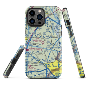 Blackhawk Airport (6MO0) VFR Sectional  Tough iPhone Case