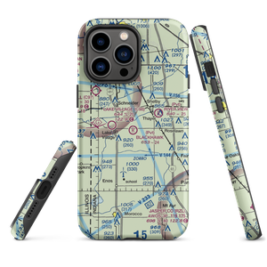 Blackhawk Airport (IN39) VFR Sectional  Tough iPhone Case