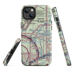 Blackwater Airfield (8FD3) VFR Sectional  Tough iPhone Case