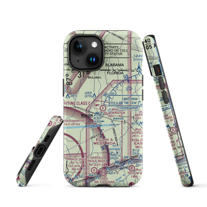 Blackwater Airfield (8FD3) VFR Sectional  Tough iPhone Case