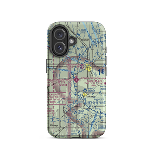 Blackwell Tonkawa Municipal Airport (BKN) VFR Sectional  Tough iPhone Case