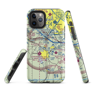 Blackwood Airpark (TX46) VFR Sectional  Tough iPhone Case