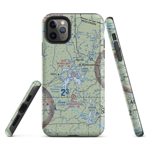 Blair Lake Airport (2WI5) VFR Sectional  Tough iPhone Case