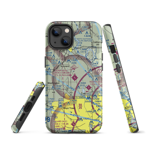 Blair Municipal Airport (BTA) VFR Sectional  Tough iPhone Case