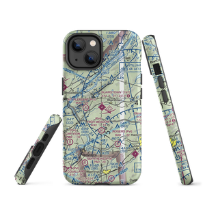 Blairstown Airport (1N7) VFR Sectional  Tough iPhone Case