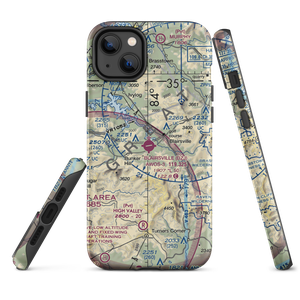 Blairsville Airport (DZJ) VFR Sectional  Tough iPhone Case