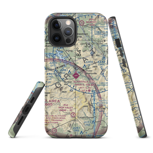 Blairsville Airport (DZJ) VFR Sectional  Tough iPhone Case