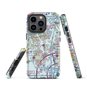 Blakely Island Airport (BYW) VFR Sectional  Tough iPhone Case