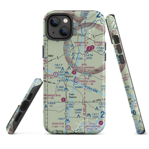 Blanco Landing Airport (3TA5) VFR Sectional  Tough iPhone Case